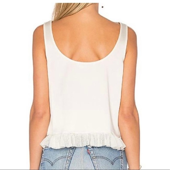 NEW Elizabeth and James ivory sleeveless tank/cami - Picture 4 of 9